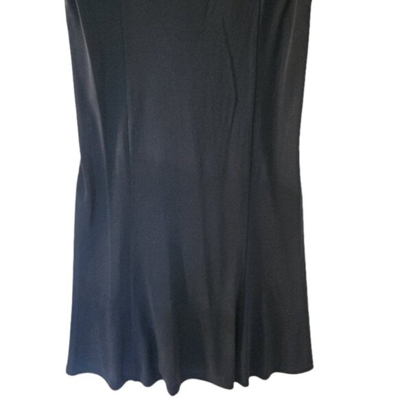 Lauren Ralph Lauren Petite Black A‎ Line dress Midi 6P Sleeveless Classic - Picture 5 of 13